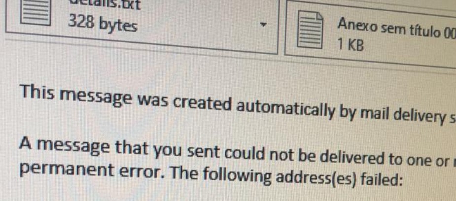 >Erro ao enviar emails  Domain example.com has exceeded the max defers and failures per hour